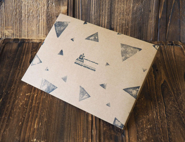 Natural Plain Countryside Handmade Leather Bookmark Holiday Gift Set Box Wrap | ES Corner