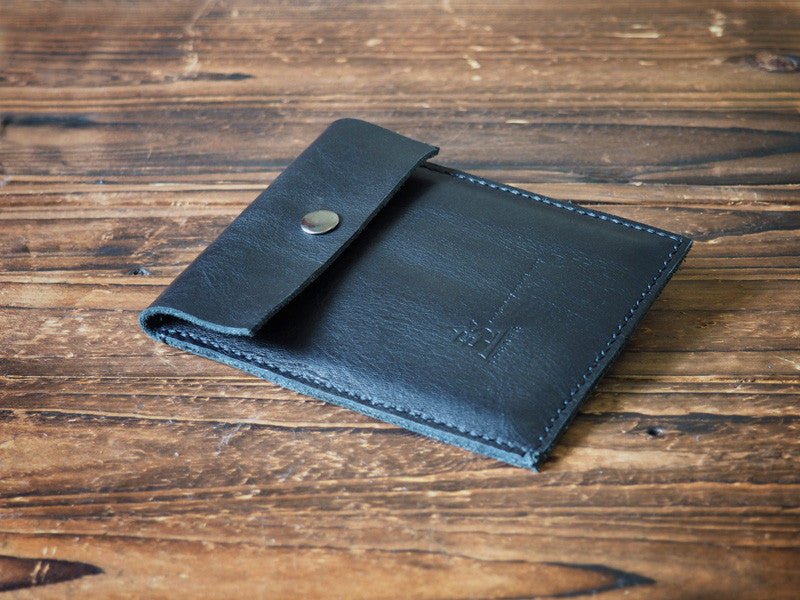 Leather Accessory Pouch #Black | Handmade Leather Goods | Personalized Gifts | ES Corner