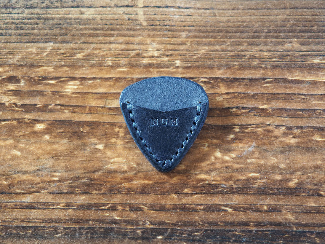 Personalized Teardrop Guitar Pick Holder #Blue | Handmade Leather Goods | Personalized Gifts | ES Corner